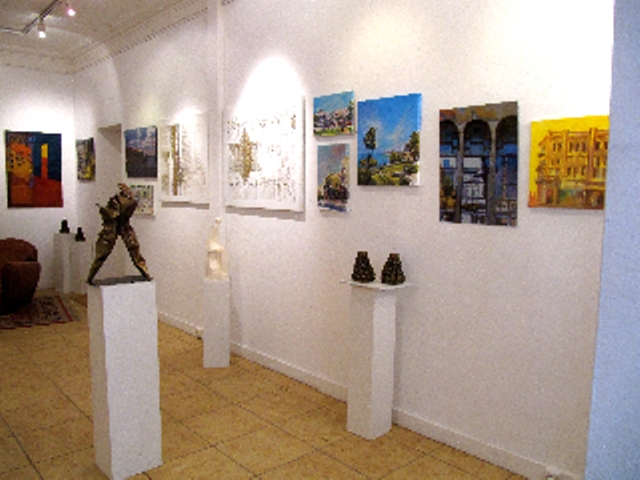 At the exhibition